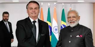 ಭಾರತ-  ಬ್ರೆಜಿಲ್ ನಡುವೆ 25 ರಂದು ಮಹತ್ವದ ಮಾತುಕತೆ